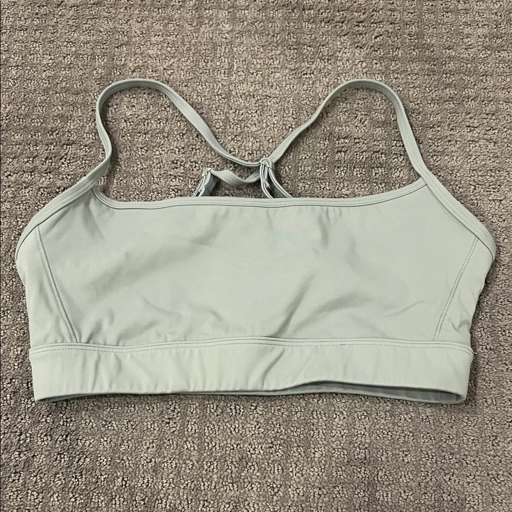 Women's Light Gray Sports Bra